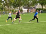 Laatste training S.K.N.W.K. JO9-1 van seizoen 2022-2023 (partijtje tegen de ouders) (13/178)